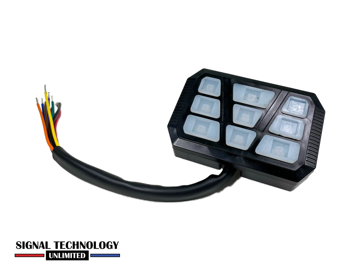 9-Button Customizable Water Resistant Gang Switch (900CTRL)