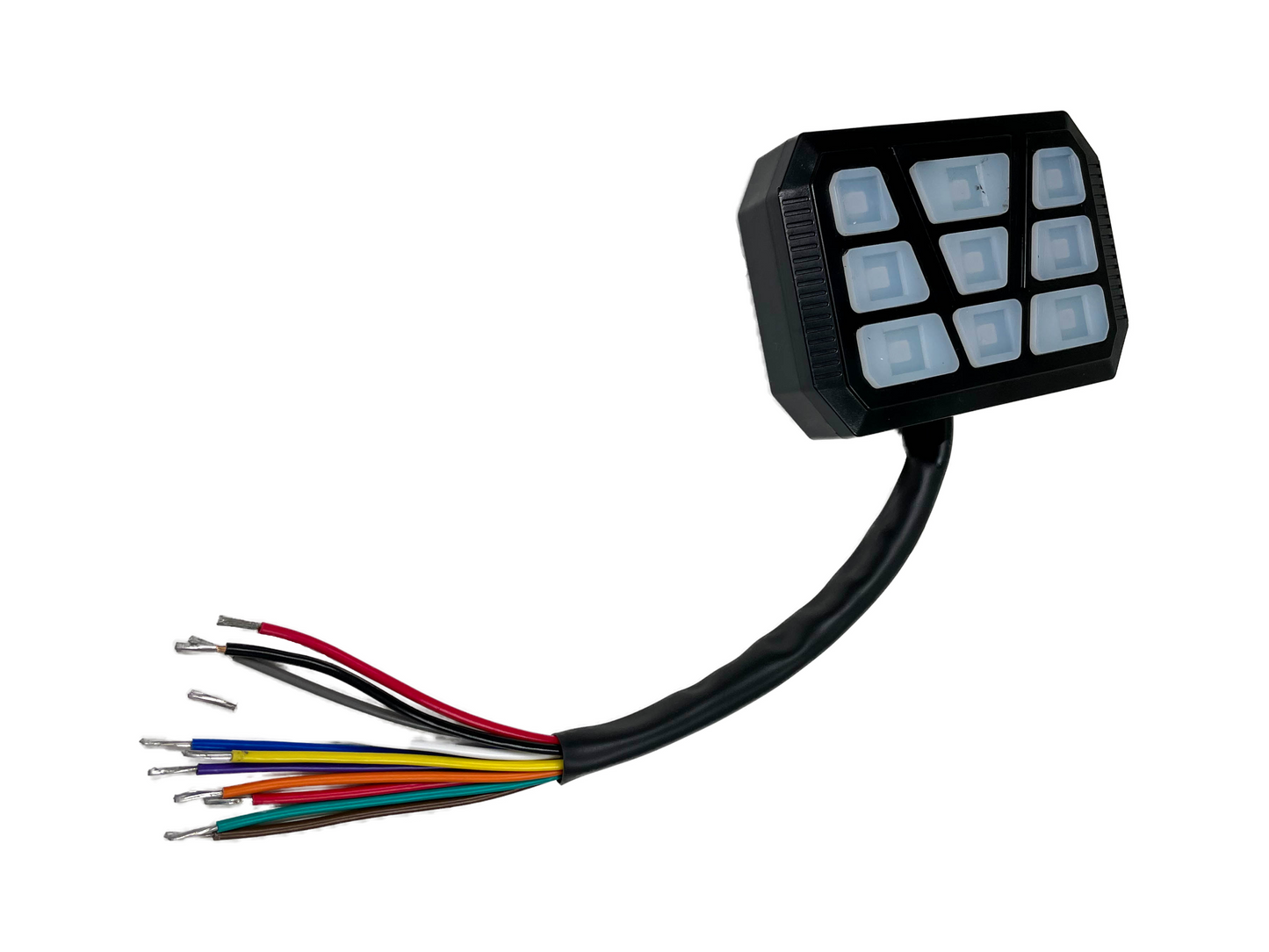 9-Button Customizable Water Resistant Gang Switch (900CTRL)