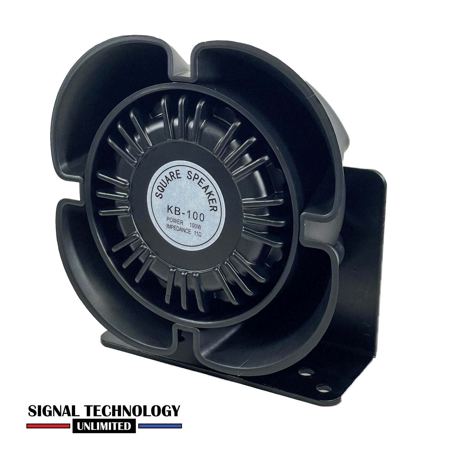 100 Watt Square Slim Polycarbonate Siren Speaker (STU-S100W-SIRENSPKR)
