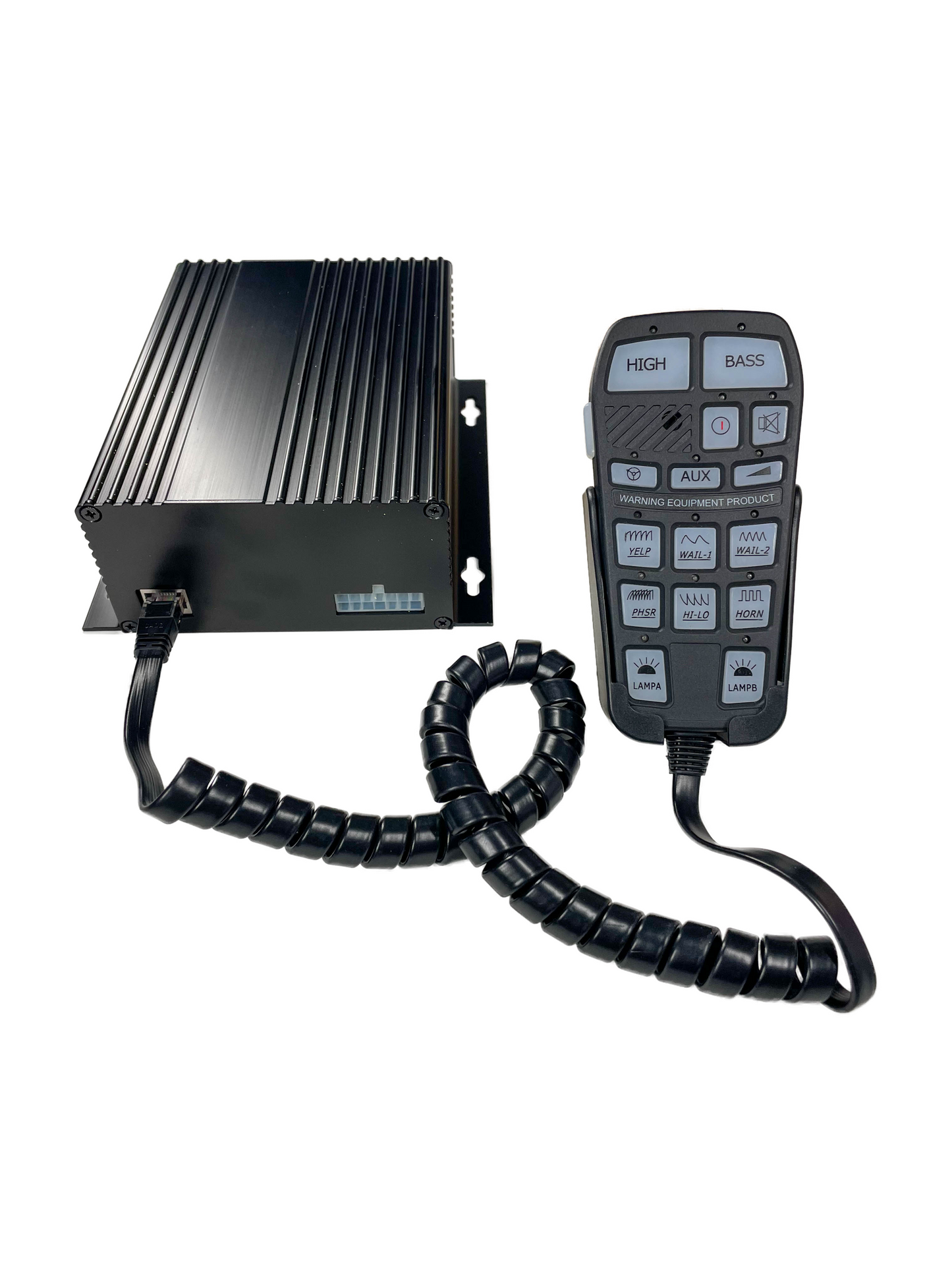 100 Watt Remote Handheld Emergency Police Siren (STU-S100SIRNAMP-V3)