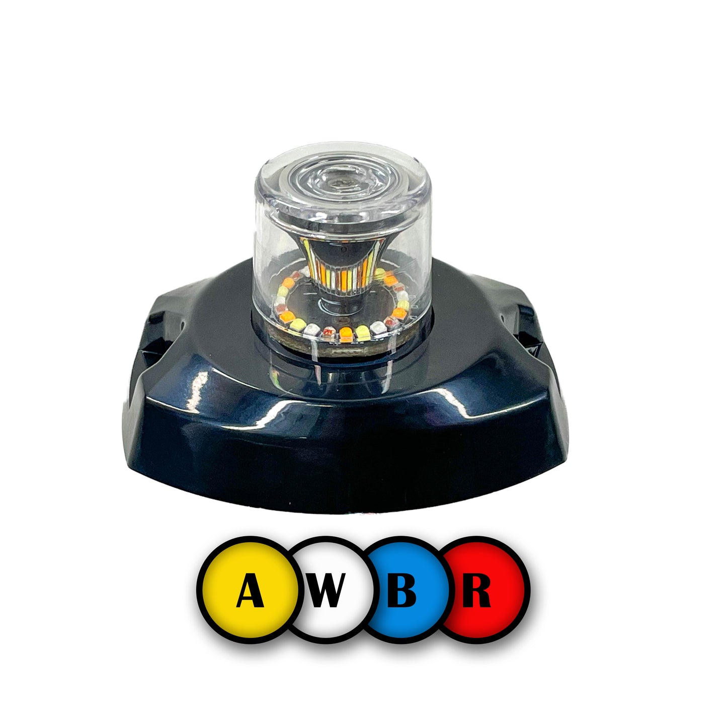 Multi Color AWBR/AWGR 360 Degree High Intensity Grille Hideaway Emergency Strobe Light (STU-HA-AWXR-360)