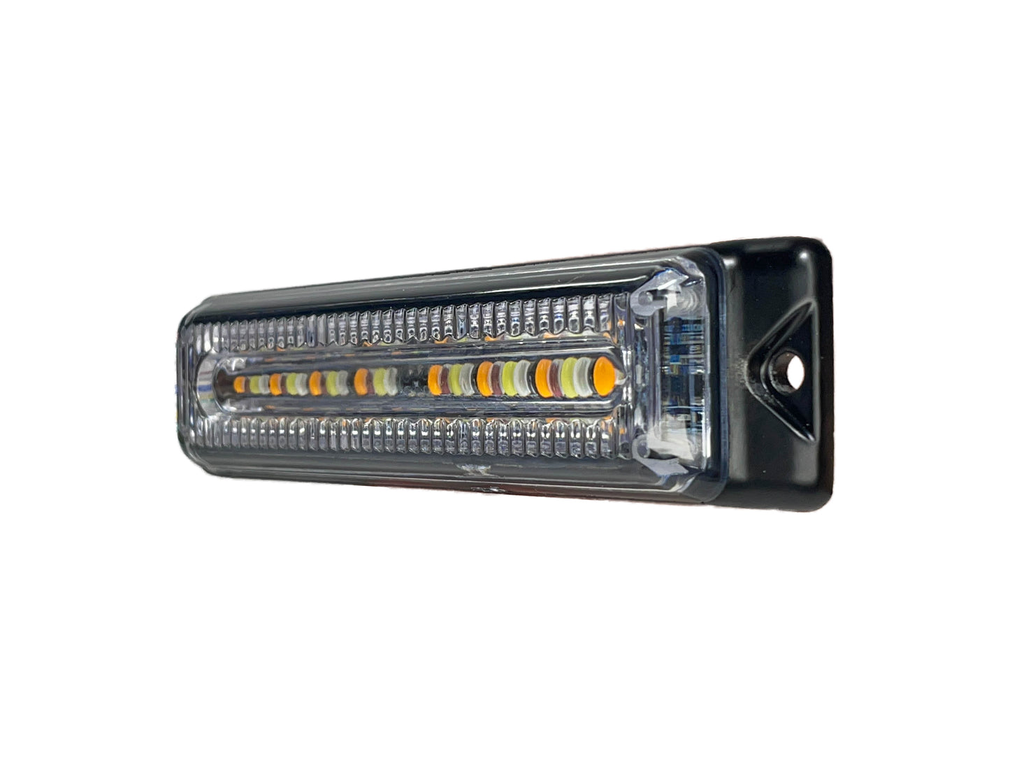 Slim Multi Color AWBGR Surface Mount & Grille Emergency Strobe Light Head (STU-SM-AWBR)