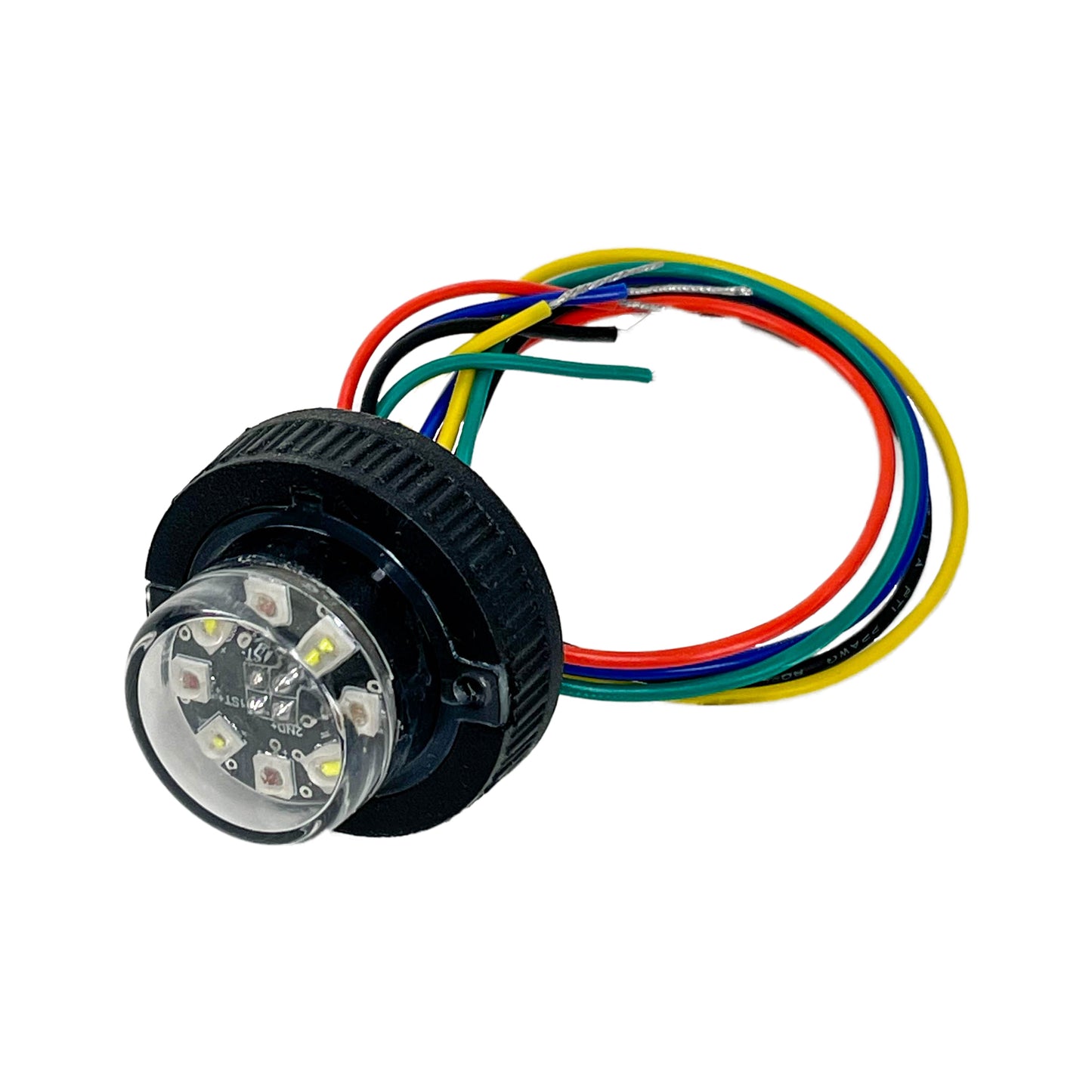 Wide Angle 24 Watt Dual Color Hideaway Strobe with Internal Flasher